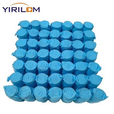 قیمت خوب واحد فنری پاکتی مبل با روکش پارچه نبافته، قطر سیم 2.0 میلی‌متر، ارتفاع 4 اینچ، سفید OEM آنلاین