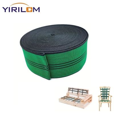 50mm PE کاناپ Webbing نوار صندلی کمربند و کاناپ Webbing رول لوازم جانبی مبلمان