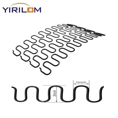 قطر تولید ضد زنگ 3.4mm سیفای زیگزاگ بهار رول چین S-Shaped Snake Spring صندلی زیگزاگ