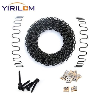 قطر تولید ضد زنگ 3.4mm سیفای زیگزاگ بهار رول چین S-Shaped Snake Spring صندلی زیگزاگ
