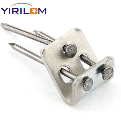 گیره فنری نیمه پلاستیکی پوشش داده شده با روکش روی 5 سوراخ OEM برای سخت‌افزار مبلمان مبل