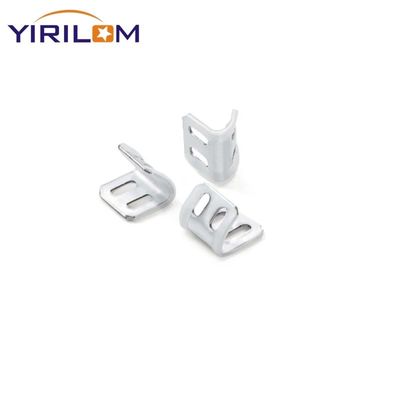 گیره فنری نیمه پلاستیکی پوشیده شده با 4 سوراخ، روکش روی و برای اثاثه یا لوازم داخلی و مبلمان