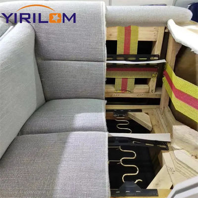 فاصلۀ گره های سفارشی با دوام 10 سانتی متر استریپ پلاستیکی که روی چوب و فریم های فلزی برای مبل قرار دارد