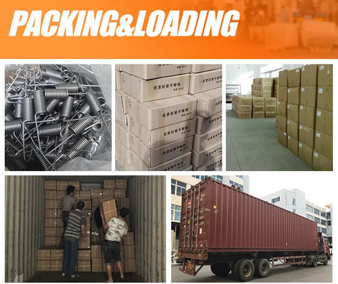 قلاب تعادل فولاد کربن بالا و کلیپ ثابت کننده بهار با قطر 1.5 میلی متر و طول 97 میلی متر برای بهار های مبل