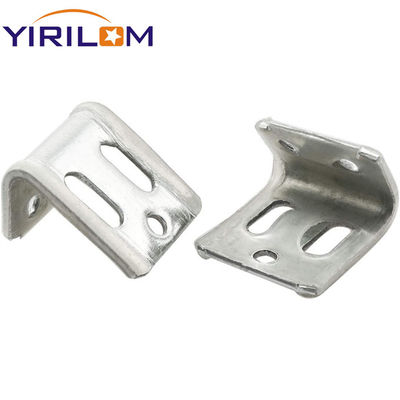 لوازم جانبی کاناپه های ماندگار کلیپ های بهار 4 سوراخ با ضخامت 0.8mm/1.0mm برای لوازم جانبی مبلمان