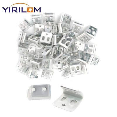 لوازم جانبی کاناپه های ماندگار کلیپ های بهار 4 سوراخ با ضخامت 0.8mm/1.0mm برای لوازم جانبی مبلمان