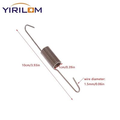 1.5mm فولاد کربن سیم فشرده سازی مبل قلاب بهار تمدید قلاب توازن بهار