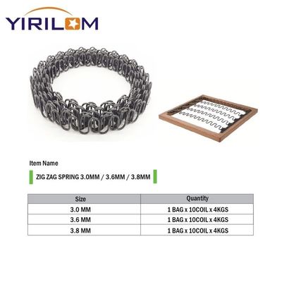4 تا 10 دور پیچ چرخ S شکل مبل اسپرینگ برای مبل و قاب صندلی