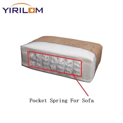 واحد بهار جیبی 2.0mm بهار کویل برای بالش کاناپه