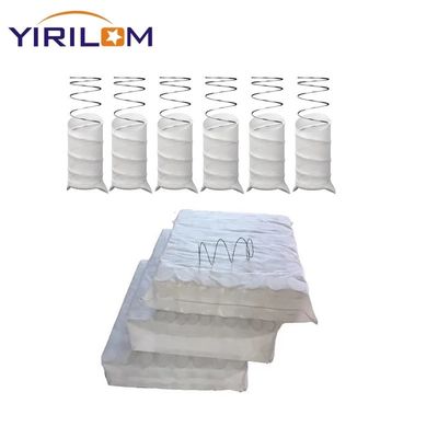 سفارشی 1.8mm 2.0mm فولاد سیم کاناپه جیب بهار واحد برای کاناپه با پارچه بافت و طراحی جیب فردی
