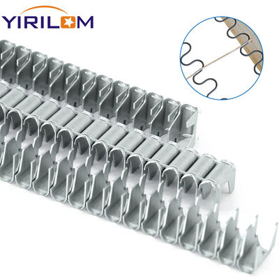 Oem 0.8mm ضخامت کلپ پنوماتیک لوازم جانبی سخت افزاری برای کاناپه Zigzag ثابت کردن بهار