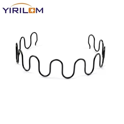 1.8mm-4.0mm قطر سیم رنگ سیاه عمده فروشی مبل زیگ زگ بهار برای مبل