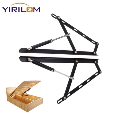 سفارشی سازی 600mm مکانیسم لیفت تخت گاز بهار پشتوانه پشتیبانی چرخدستی تخت مبل ذخیره سازی صرفه جویی در فضا