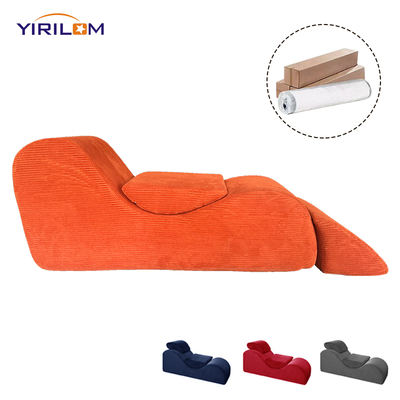 مبل فشرده سازی 170x51x70cm فوم چگالی بالا برای دفتر خانگی