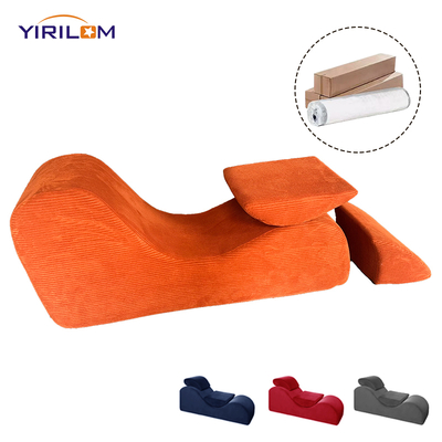 مبل فشرده سازی 170x51x70cm فوم چگالی بالا برای دفتر خانگی