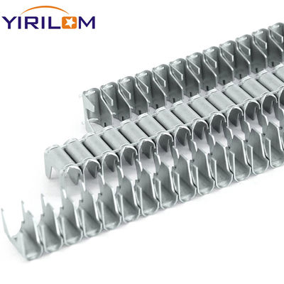 کلپ تشک آهن 17-22mm تاج 6000pcs/cnt زنک گالوانیزه