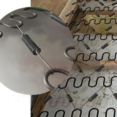 1.5mm قطر 97mm طول فولاد با کربن بالا سیم تعادل قلاب بهار تثبیت کلیپ برای تعلیق مبلمان