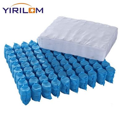 سیم فولاد با کربن بالا سایز قابل سفارشی شدن کاناپه بی سر و صدا بهار جیبی فشرده شده بهار جیبی