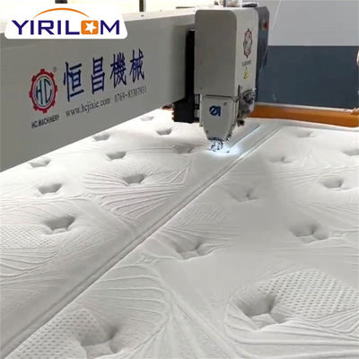 قیمت خوب 240gsm وزن متوسط 100٪ پلی استر سفارشی Jacquard تشک پارچه Quilting برای افزایش راحتی آنلاین