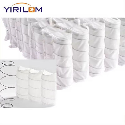 فنر پاکتی مبل با قطر میانی 6 سانتی‌متر تا 6.7 سانتی‌متر، با فولاد 1.8 میلی‌متری و عملکرد بی‌صدا برای افزایش راحتی