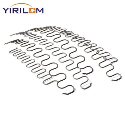 قطر سیم سفارشی 3.8mm Zigzag بهار با پوشش ضد زنگ برای مبل و مبل از فولاد کربن بالا