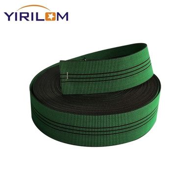 قیمت خوب سفارشی 50 میلی متر پهن و قدرت بالا باند صوفه انعطاف پذیر Webbing انعطاف پذیر برای صوفه آنلاین