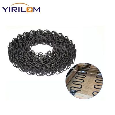 قیمت خوب عمده فروشی قطر سیم 3.8mm پوشش ضد زنگ Zigzag بهار 4kg هر رول برای ساخت مبل آنلاین