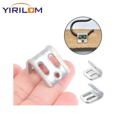 لوازم جانبی سخت افزاری مبل OEM با کیفیت 5 سوراخ فلزی Zig Zag Spring Clips