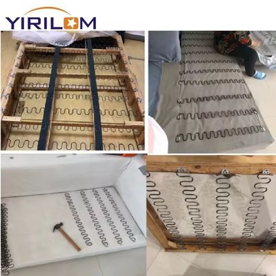 قیمت خوب فنر زیگزاگ با قطر 4.00 میلی‌متر و گیج 8 با طول قابل تنظیم برای پشتیبانی و انعطاف‌پذیری مبل آنلاین