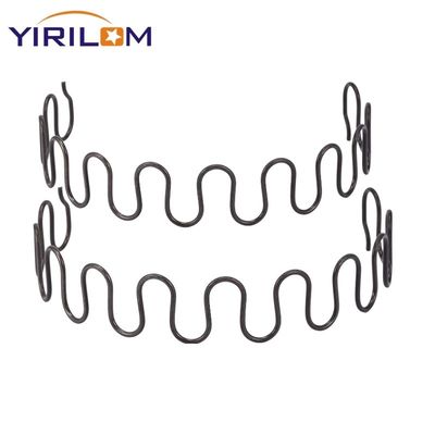 بهار زیگ زگ سیاه برای صندلی کاناپه با ارتفاع قوس سفارشی 16-35mm عرض و سطح الکتروپلاستی