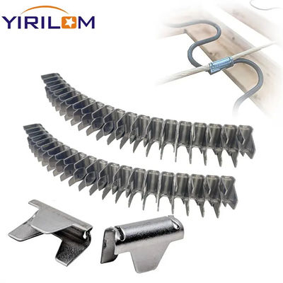 تشک فلزی زینک گالوانیزه M65 استیل استریپ استیپل کلیپ تشک