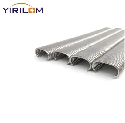 قیمت خوب زینک گالوانیزه به پایان می رسد ناخن حلقه خوک با تاج 17/18/19/22mm و بسته بندی 6000pcs برای تولید تشک آنلاین