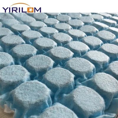 واحد فنر پاکتی میکرو با سیم فولادی پر کربن و روکش پارچه نبافته برای تشک مناطق قابل تنظیم