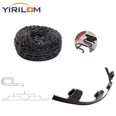 200m طول نایلون و PP پلاستیک فکسینگ کلیپ نوار برای مبل بهار با 10cm 12cm 15cm فاصله گره