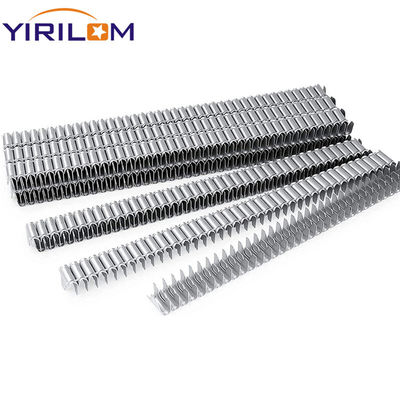 0.8mm ضخامت زینک گالوانیزه کلیپ پنوماتیک برای Zigzag بهار تثبیت در تشک و مبل