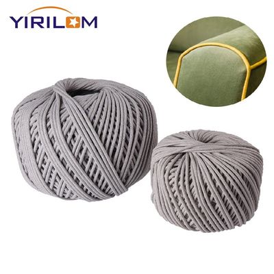 قیمت خوب بند نخی طبیعی ماسه‌ای قطر ۴ میلی‌متر عمده برای لبه‌دوزی مبلمان و لوازم جانبی مبل آنلاین