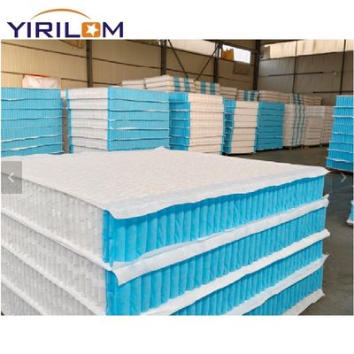 قیمت خوب تشک فنری جیبی با قابلیت سفارشی‌سازی ناحیه‌ای با سیم فولادی پرکربن و تعداد فنرهای سفارشی آنلاین