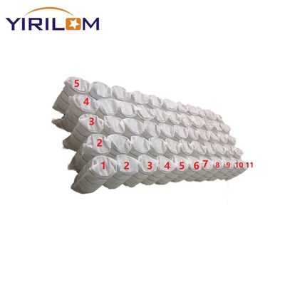 به صورت سفارشی 1.1mm Pocket Spring برای بالش ها با ارتفاع تنظیم شده و پارچه های هیپوآلرژیک