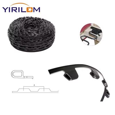 قیمت خوب نوار گیره پلاستیکی مبل با طول رول 200 متر، ساخته شده از مواد نایلون و PP برای فاصله گره 10 سانتی متر، 12 سانتی متر، 15 سانتی متر آنلاین