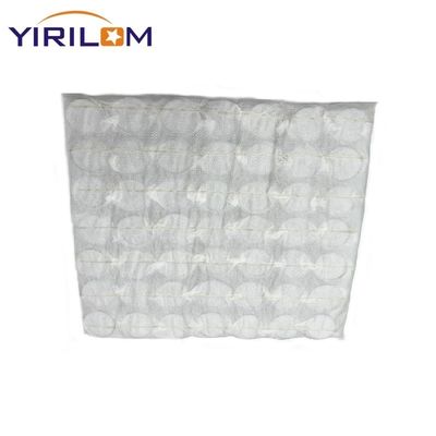 قیمت خوب فنرهای پاکتی مبل سفید سفارشی 18x18x4 اینچ با سیم فولادی کربن بالا برای پشتیبانی هدفمند آنلاین