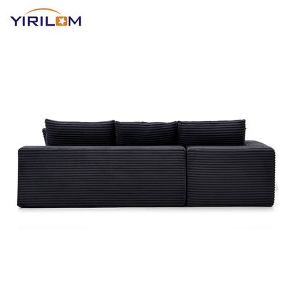 قیمت خوب مبل مدرن L-Shaped Sectional Sofa با پارچه کرج و پارچه ای که برای حمل و نقل آسان و اندازه قابل تنظیم است آنلاین