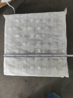 70# High Carbon Steel Wire Sofa Pocket Spring with Individual Pocketed Coils and 4 Inches Thickness