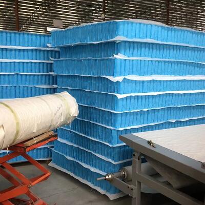 سیستم تابستان جیبی تشک با فواره های مستقل که برای بهبود پشتیبانی تشک و راحتی برای دوام طولانی طراحی شده است