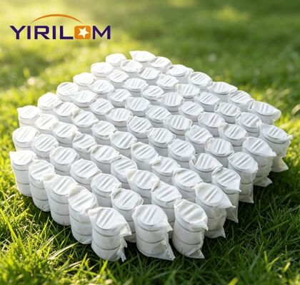 قیمت خوب نمونه رایگان فانوس بهار تولید کننده 1.8mm 2.0mm فلزی جیب بهار برای بالش مبل آنلاین
