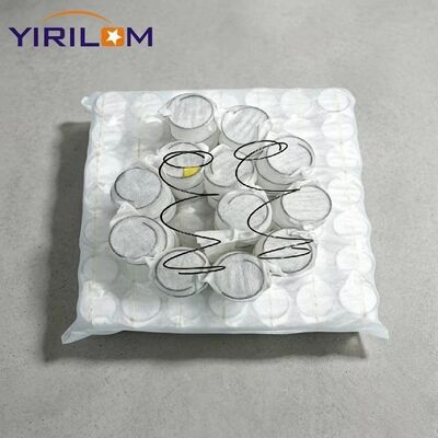 واحد فنری جیبی مستقل با اندازه سفارشی 18x18x4 اینچ برای صندلی مبل