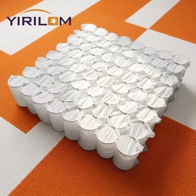 قیمت خوب ارتفاع ۱۰ سانتی‌متر سیم فولادی ۱.۸ میلی‌متر فنر پاکتی مستقل با اندازه سفارشی برای کوسن مبل آنلاین