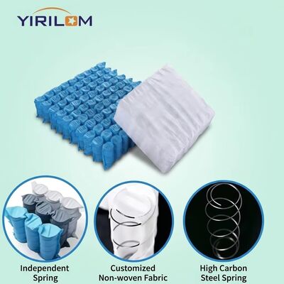 قیمت خوب 4 اینچ ارتفاع مبل جیبی بهار با 1.8mm سیم فولادی و پارچه غیر بافته برای افزایش راحتی آنلاین