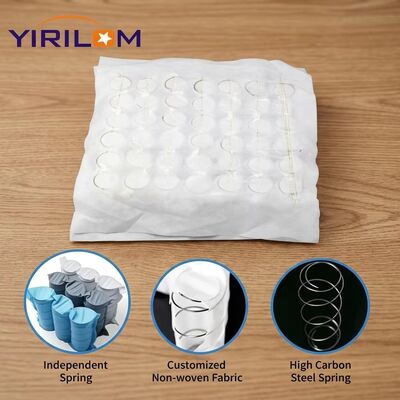 70gsm پارچه سفید مستقل جیبی سیم کشی بهار واحد برای مبل و صندلی های صندلی تولید کننده