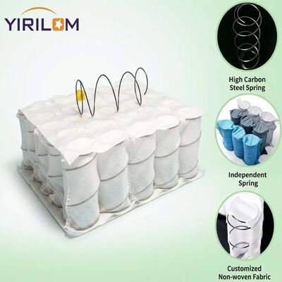 1.8mm ضخامت سیم فولاد کربن بالا مستقل جیب بهار واحد برای صندلی کاناپه