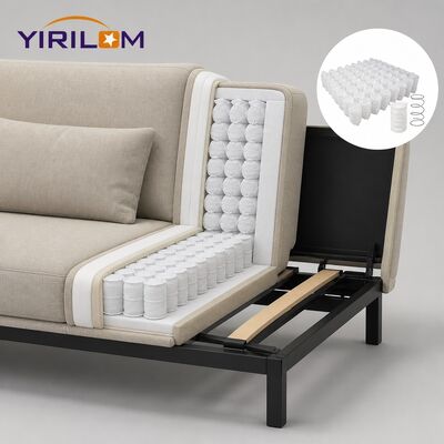 قیمت خوب طول عمر ضد تغییر شکل کاناپه سیم فولادی جیبی با ارتفاع 6-25 سانتی متر برای دوام بیشتر آنلاین